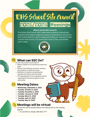 School Site Council English